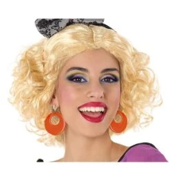 Neon Oranje Oorbellen