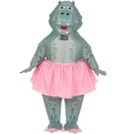 Nijlpaard Ballerina Kostuum