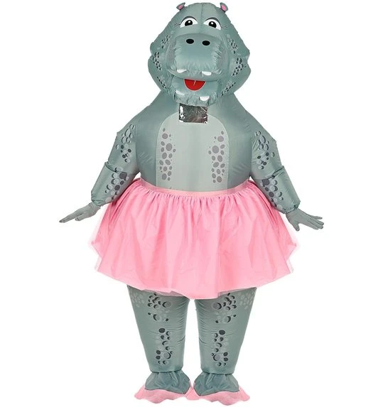 Nijlpaard Ballerina Kostuum 1 Nijlpaard Ballerina Kostuum