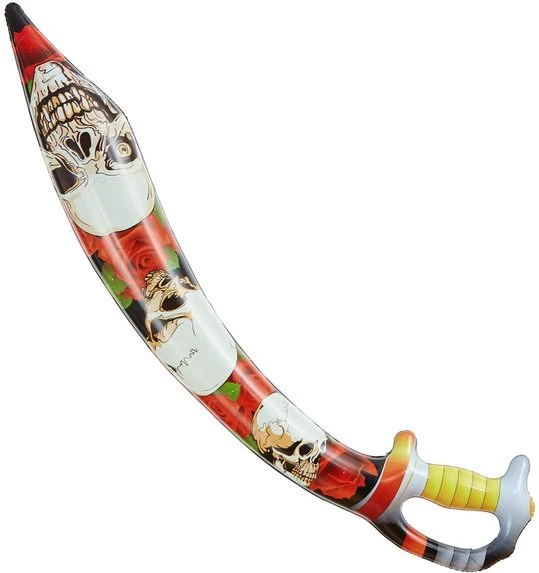 Opblaasbaar Piraten Zwaard 75 Cm 1 Opblaasbaar Piraten Zwaard 75 Cm