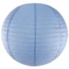 Papieren Bolvormige Lantaarn Blauw 29cm