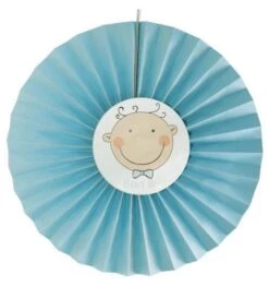 Papieren Waaier Geboorte Jongen