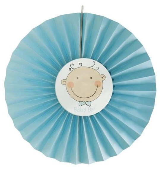 Papieren Waaier Geboorte Jongen 1 Papieren Waaier Geboorte Jongen