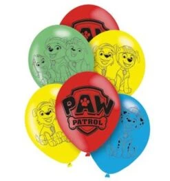 Paw Patrol 6 Latex Ballonnen
