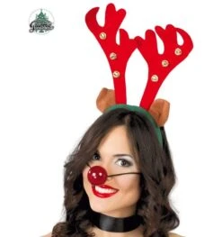 Rendier Diadeem Met Belletjes