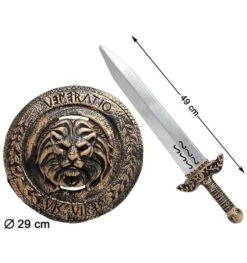 Romeins Zwaard En Schild