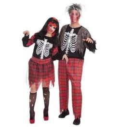 Schooljongen Zombie Halloween Kostuum