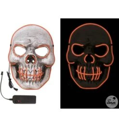 Skelet Masker Met Licht