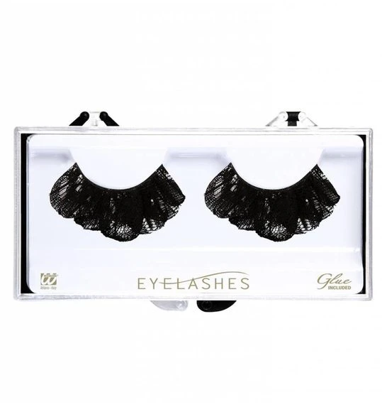Wimpers Met Zwarte Kant 1 Wimpers Met Zwarte Kant