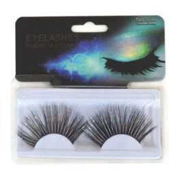 Wimpers Zwart Zilver