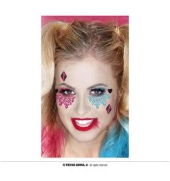 Zelfklevende Gezichtssieraden Dangerous