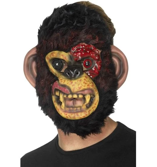 Zombie Aap Masker 1 Zombie Aap Masker